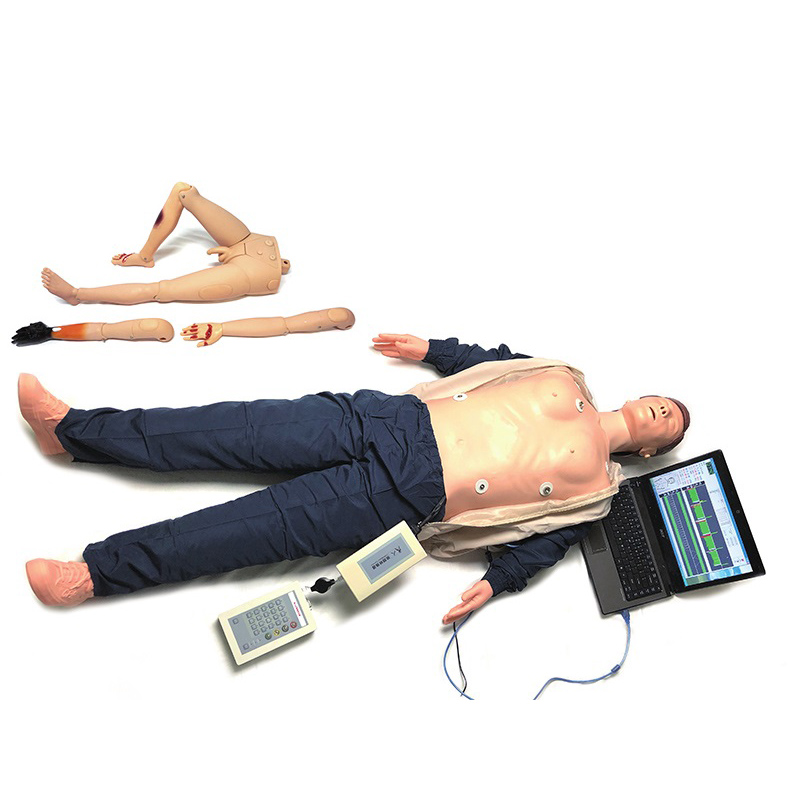 心肺复苏、AED除颤心电监护模拟人 KAJ/BLS10700